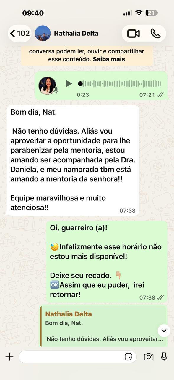 Print de depoimento 6